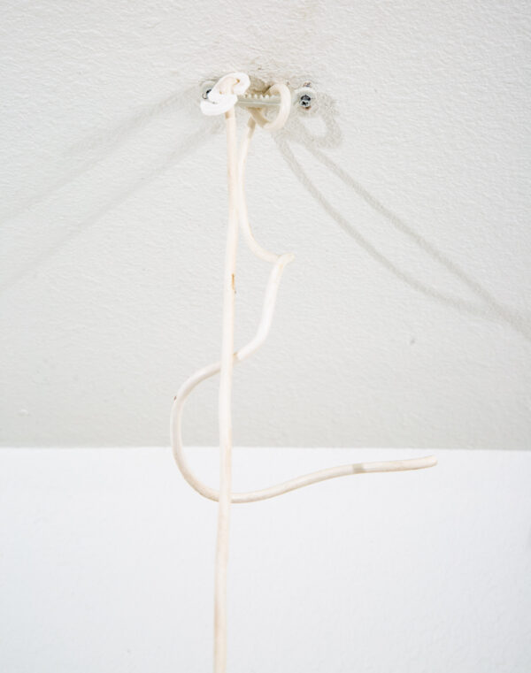 Mid Century Danish Modern Pendant Lamp Light Fog Morup White Hanging Denmark VG - Image 4