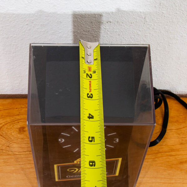 Vintage Collectable Miller High Life Light Up Desk Clock Tabletop Parts / Repair - Image 12