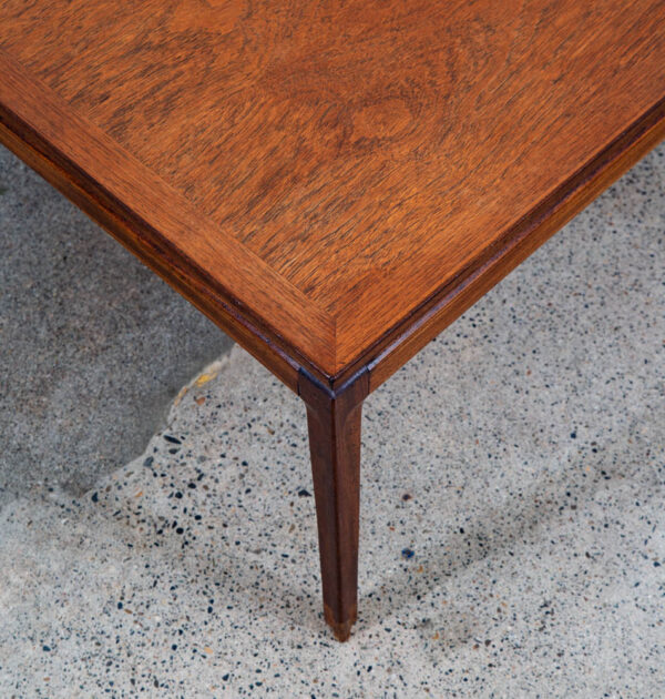Mid Century Danish Modern End Table Side Square Teak Denmark Illum Wikkelso NM - Image 10