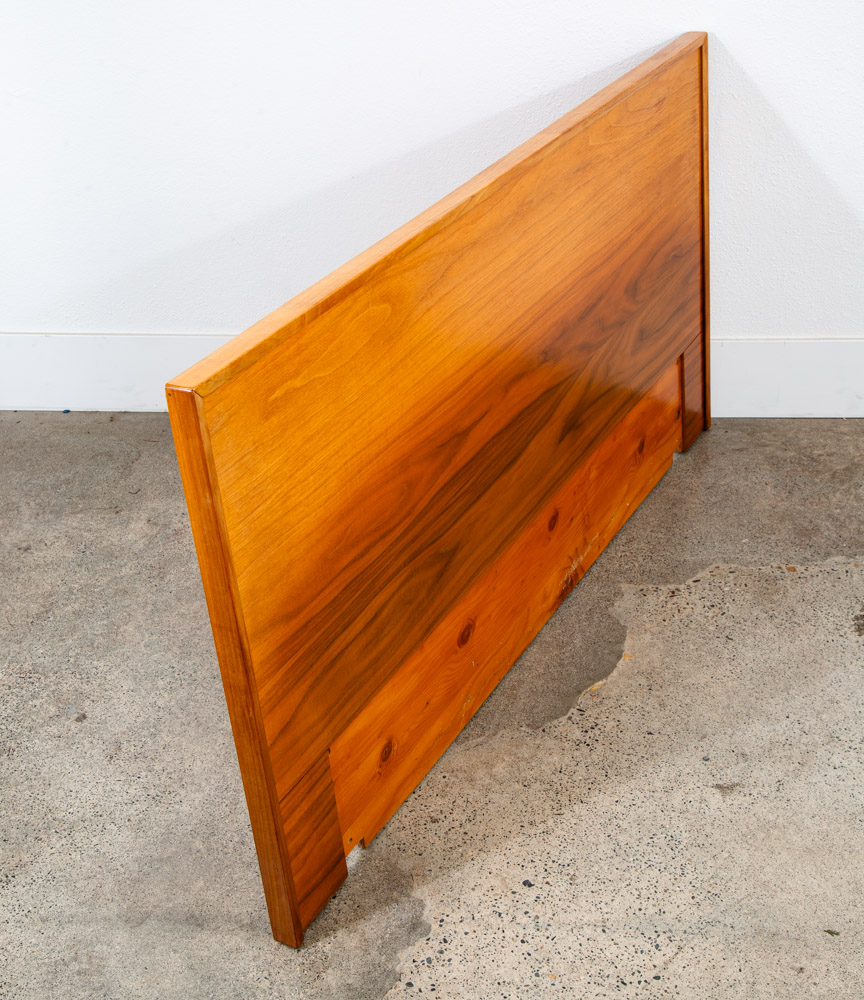Mid Century Modern Headboard Queen Size American Walnut Wood Custom - Image 2