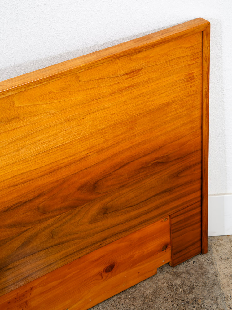Mid Century Modern Headboard Queen Size American Walnut Wood Custom - Image 6