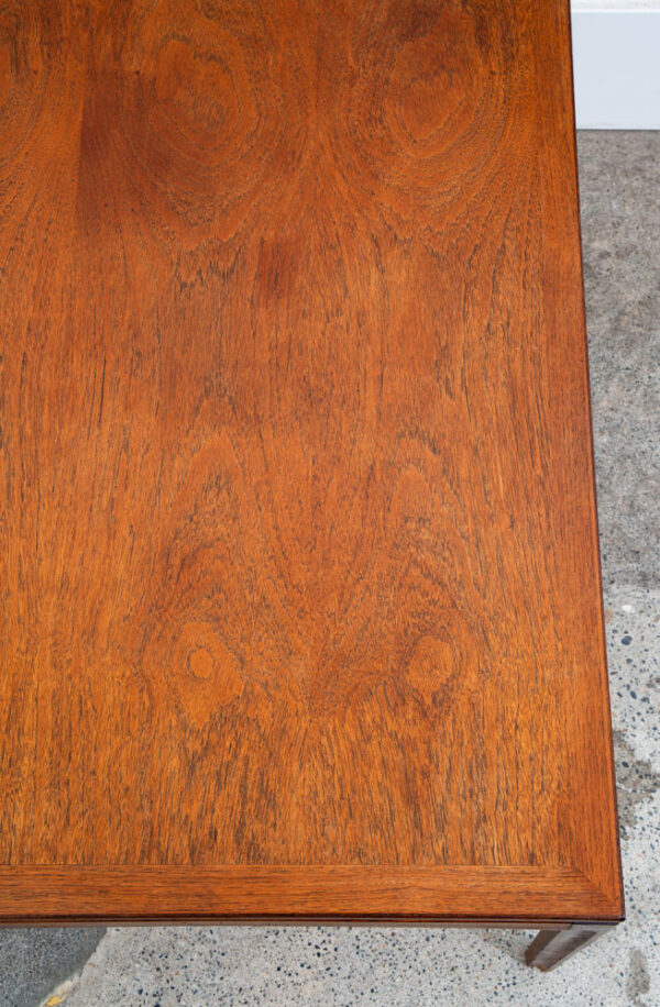 Mid Century Danish Modern End Table Side Square Teak Denmark Illum Wikkelso NM - Image 8
