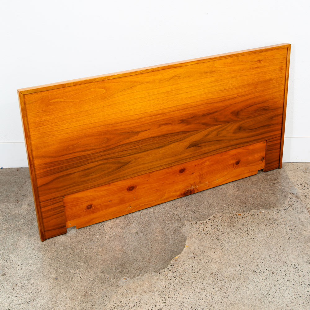 Mid Century Modern Headboard Queen Size American Walnut Wood Custom - Image 3