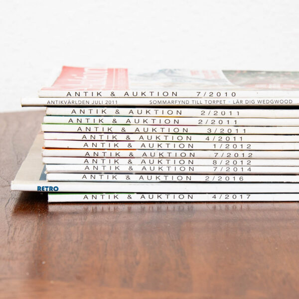 Mid Century Modern Magazines Lot 13 Antik & Auktion Interior Design 2010-2017 - Image 6