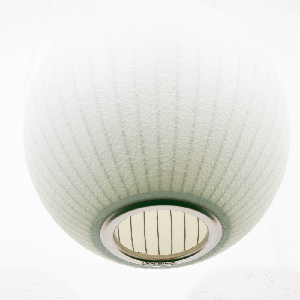 Mid Century Modern Modernica Bubble Light Pendant Lamp White George Nelson Mcm - Image 2