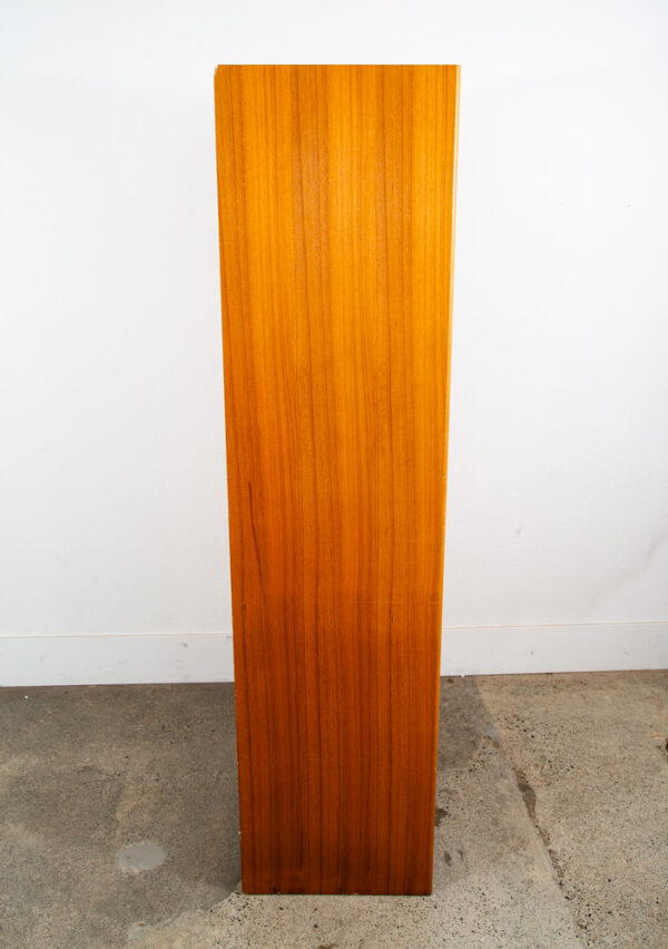 Mid Century Danish Modern Cabinet Teak Drop Leaf Desk Shelf Vintage Mcm Storage - Image 10
