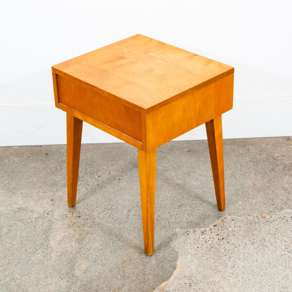 Mid Century Modern Nightstand End Side Drawer Table Conant Ball Russel Wright - Image 10