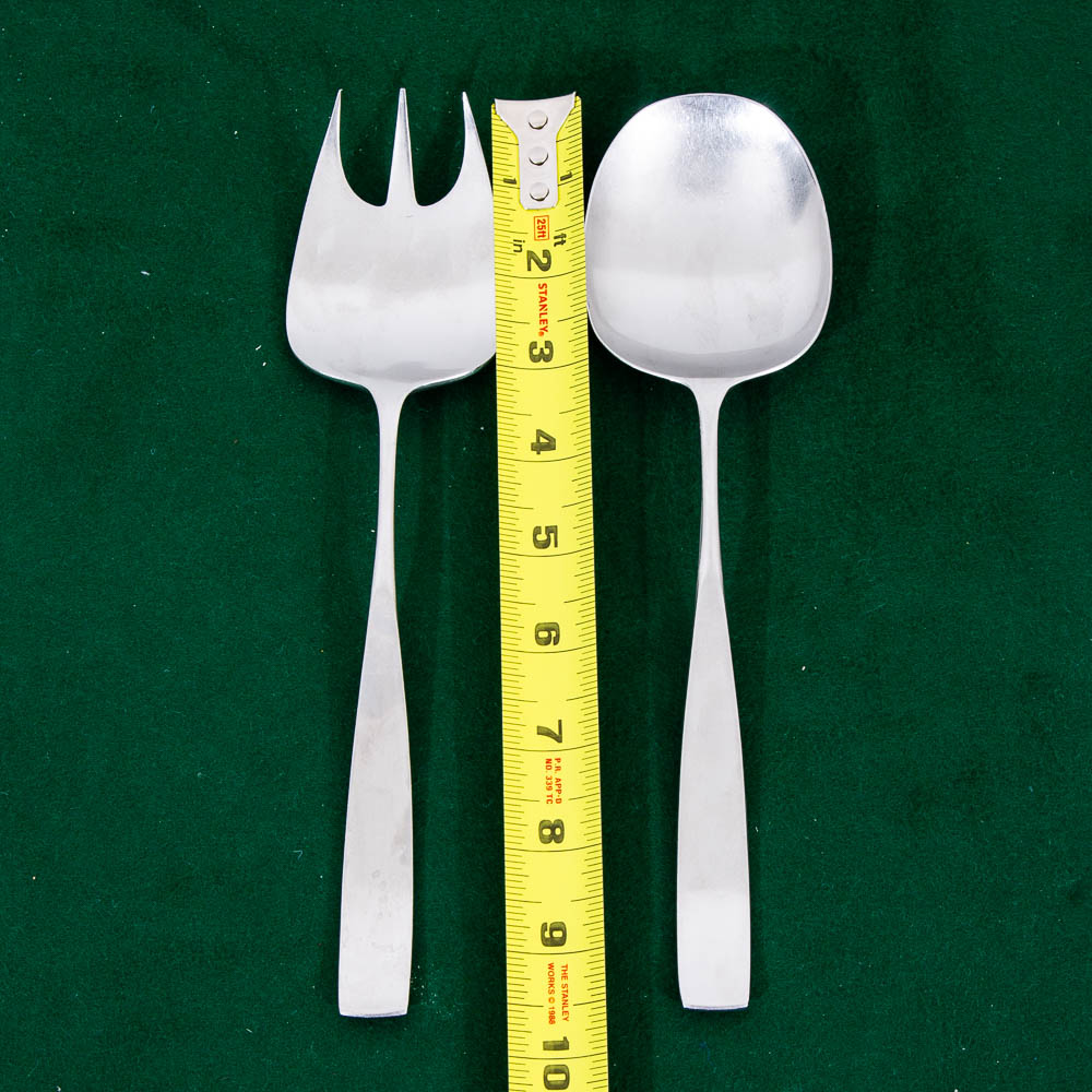 Mid Century Modern Lauffer Bedford Flatware Holland Don Wallace Casserole Flatware - Image 12