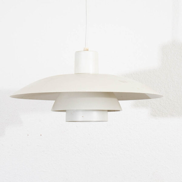 Mid Century Modern Danish Pendant Lamp Louis Poulsen Poul Henningsen Ceiling PH4