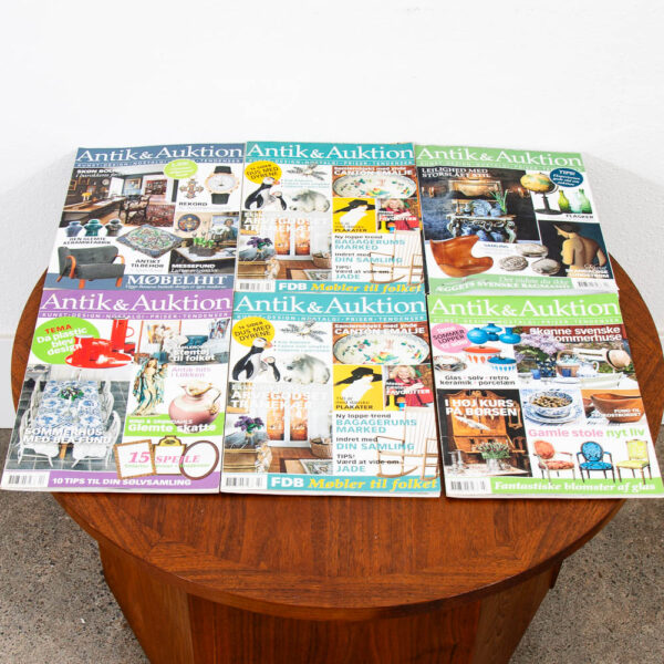 Mid Century Modern Magazines Lot 13 Antik & Auktion Interior Design 2010-2017 - Image 4