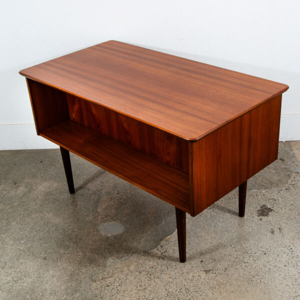 Mid Century Danish Modern Desk 3 Drawer Teak Cabinet Wood Office Executive Mcm - Image 7