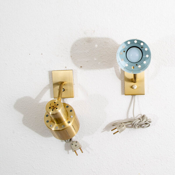 Mid Century Modern Danish Jo Hammerborg Lamp Wall Mounted Sconces Light Fixtures - Image 7