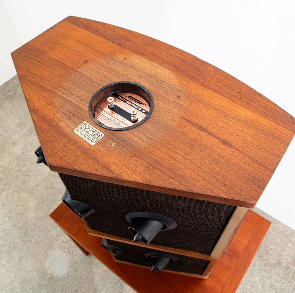 Mid Century Modern Speakers Bose Series 901 V Speaker Hifi Walnut Vintage Mcm - Image 6