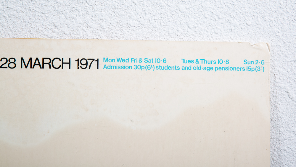 Pop Art Poster Andy Warhol 1971 Tate Gallery Marilyn Monroe Mounted On Board - Image 7