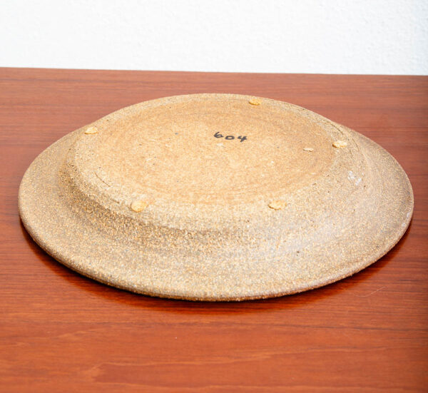 Mid Century Modern Art Pottery Ashtray Starburst Earthenware Studio Ceramic Mcm - Image 4