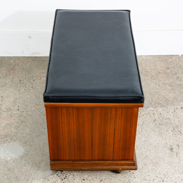 Mid Century Modern Hope Chest Dresser Lane Walnut Wood Trunk Lock Disassembled - Image 5