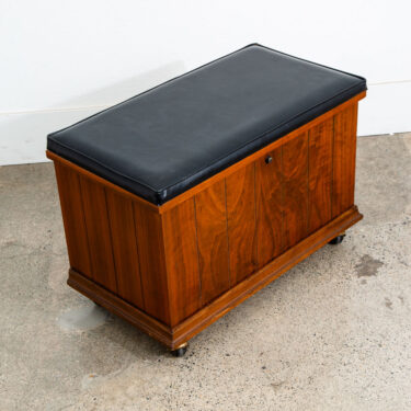 Mid Century Modern Hope Chest Dresser Lane Walnut Wood Trunk Lock Disassembled