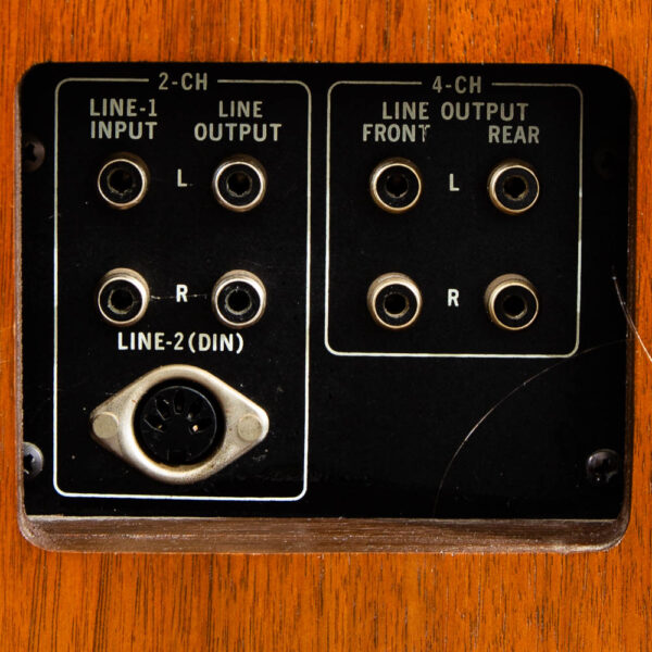 Vintage Reel to Reel Sunsui SD-5050 Teak Veneer Sides 4-Channel Stereo Tape Deck - Image 9