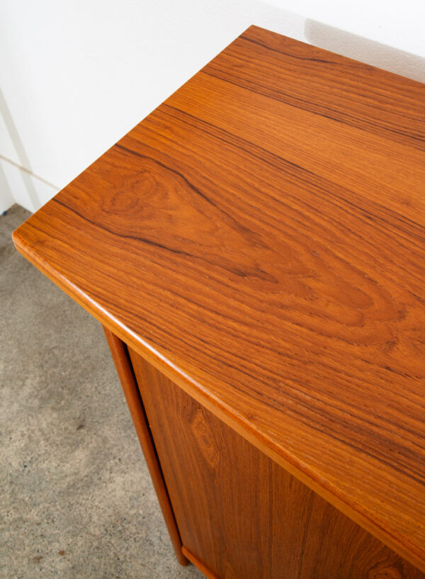 Mid Century Danish Modern Credenza Sideboard Drawers Cabinet Console Media Table - Image 5