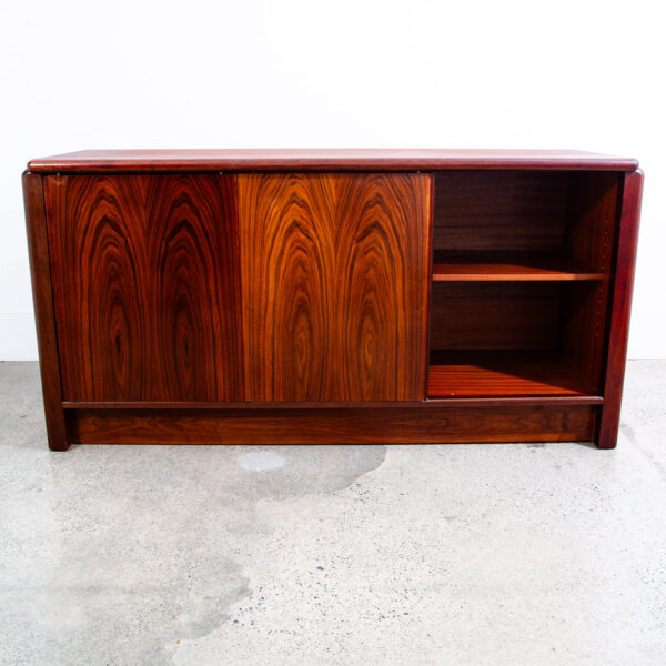 Mid Century Danish Modern Credenza Sideboard Cabinet Rosewood Skovby Drawers Mcm - Image 5