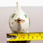 Mid Century Modern Studio Fired Ceramic Fish Green Blue Scales White Decoration - Image 12