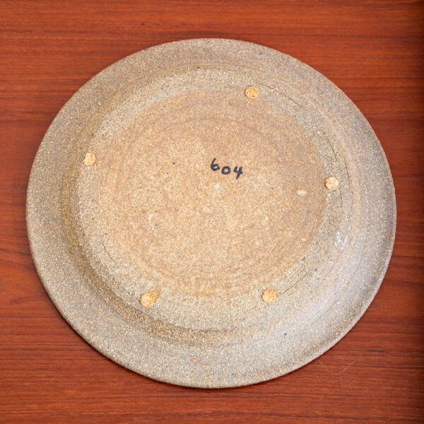 Mid Century Modern Art Pottery Ashtray Starburst Earthenware Studio Ceramic Mcm - Image 5