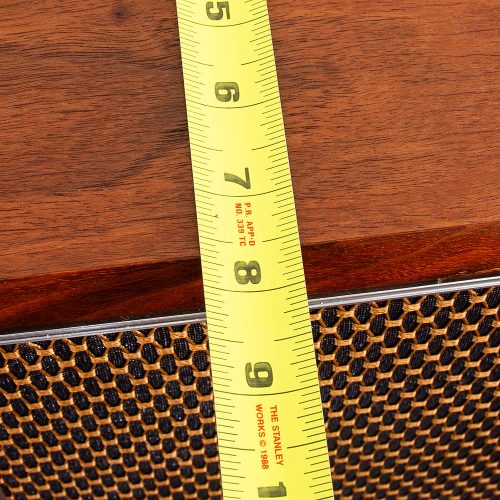 Mid Century Danish Modern Speakers Set Pair Teak Veneer Bookshelf Speakers MCM - Image 6