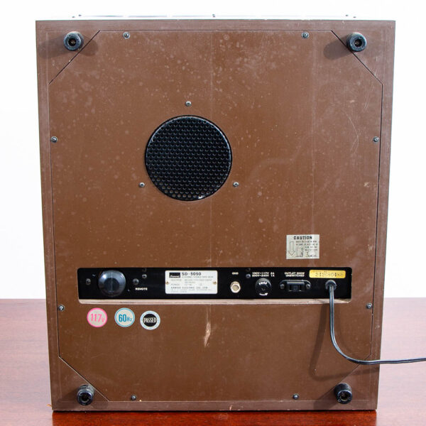 Vintage Reel to Reel Sunsui SD-5050 Teak Veneer Sides 4-Channel Stereo Tape Deck - Image 4