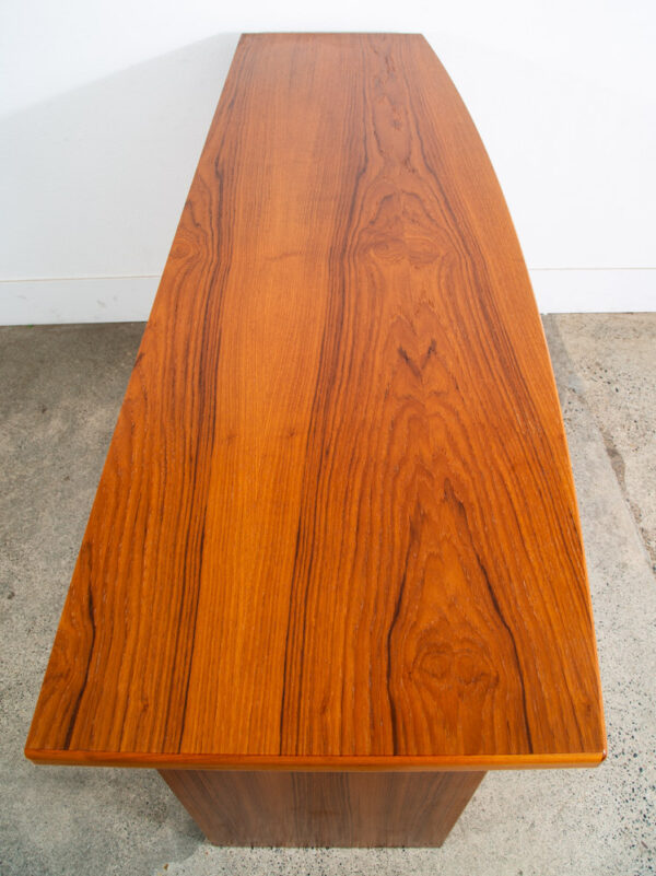 Mid Century Danish Modern Credenza Sideboard Drawers Cabinet Console Media Table - Image 8