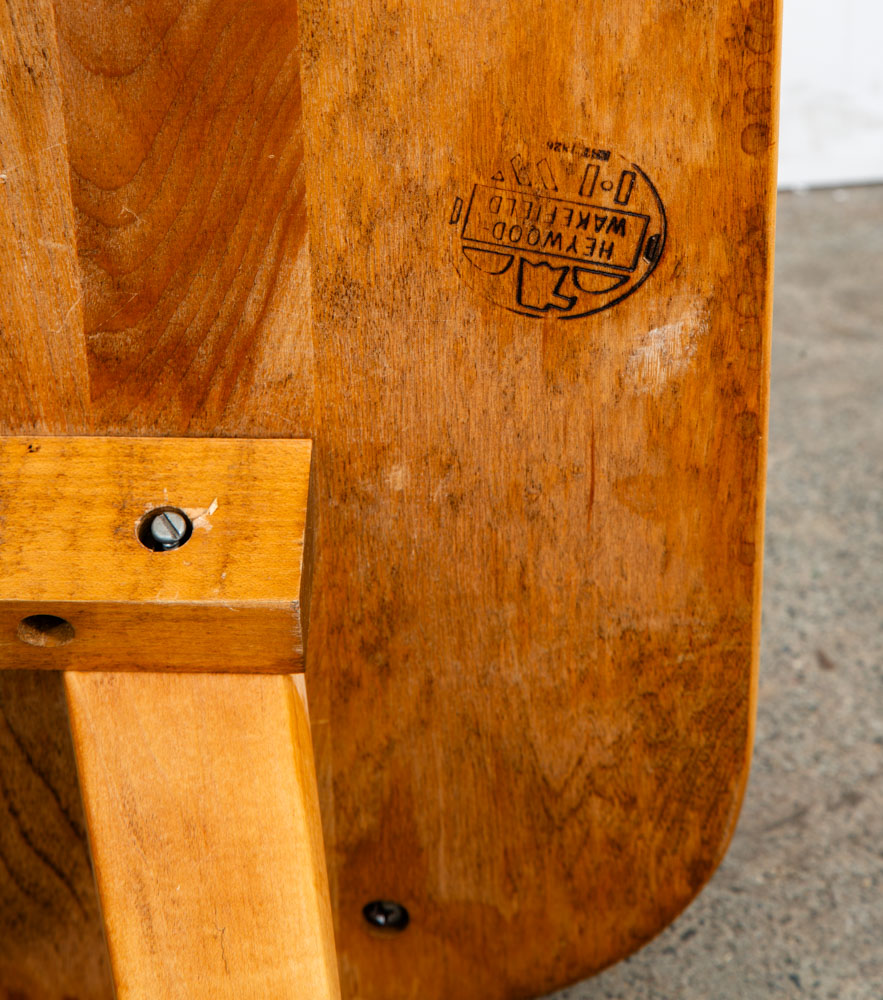 Mid Century Modern Corner Step Up Table Heywood Wakefield 2 Tier Square Vintage - Image 5