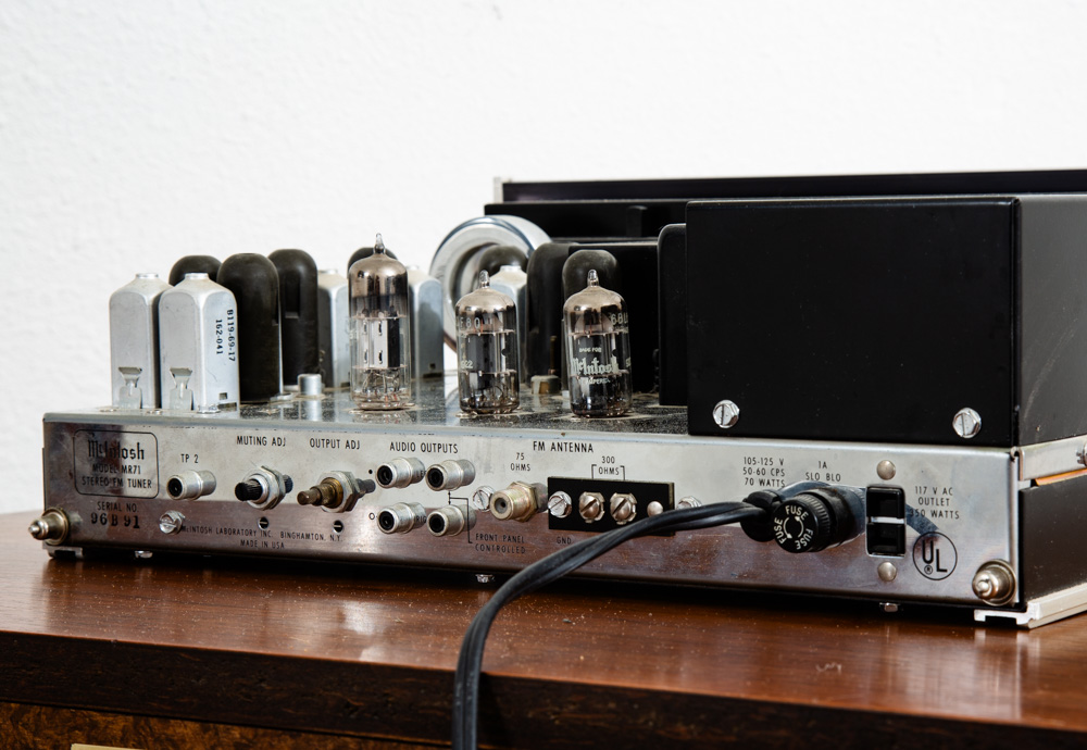 Mid Century Tuner McIntosh MR71 Manuals Stereo FM AM Tuner Serial #96B91 Hifi - Image 3
