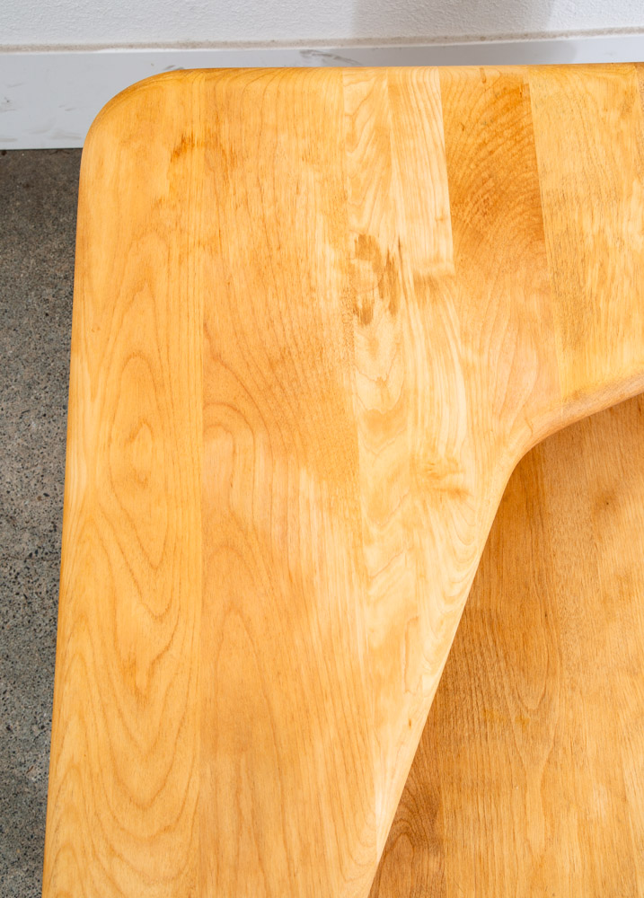 Mid Century Modern Corner Step Up Table Heywood Wakefield 2 Tier Square Vintage - Image 9