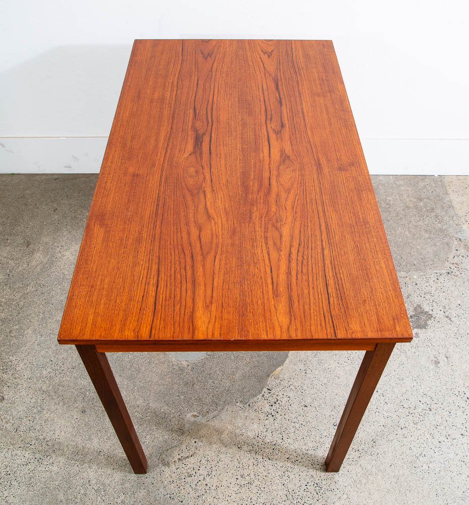 Mid Century Danish Modern Desk Executive Teak 3 Drawer Cabinet Danish Floating - Image 10