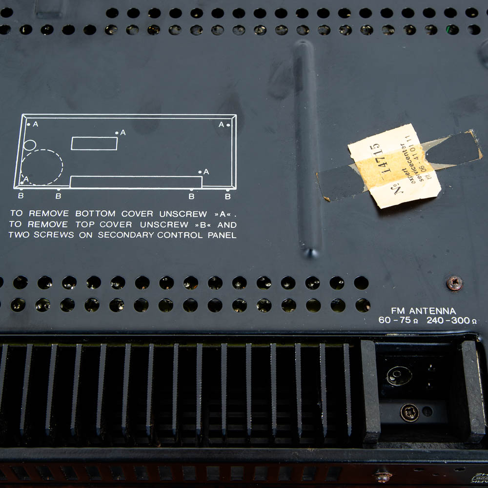 Mid Century Modern Tuner Amplifier Bang Olufsen Beomaster 2400 B&O Silver Chrome - Image 9