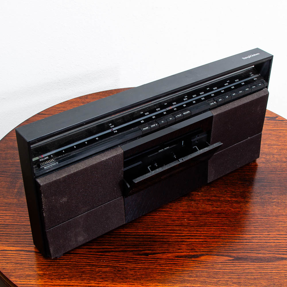 Mid Century Modern Vintage Boombox Bang Olufsen Beosystem 10 Cassette Player B&O - Image 3
