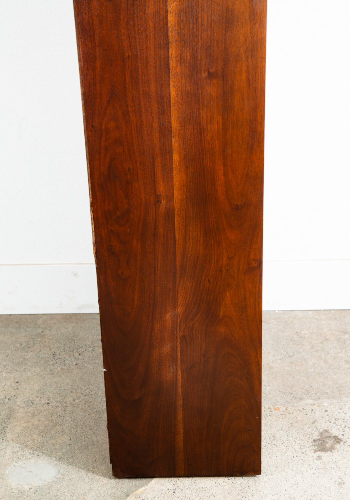 Mid Century Modern Bookshelf Book Shelf Shelving Storage Cabinet Walnut Mcm Wood - Image 4