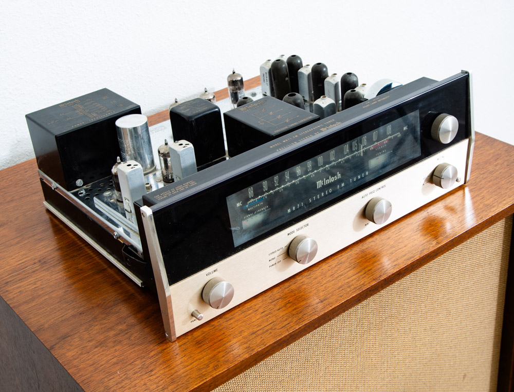 Mid Century Tuner McIntosh MR71 Manuals Stereo FM AM Tuner Serial #96B91 Hifi - Image 6