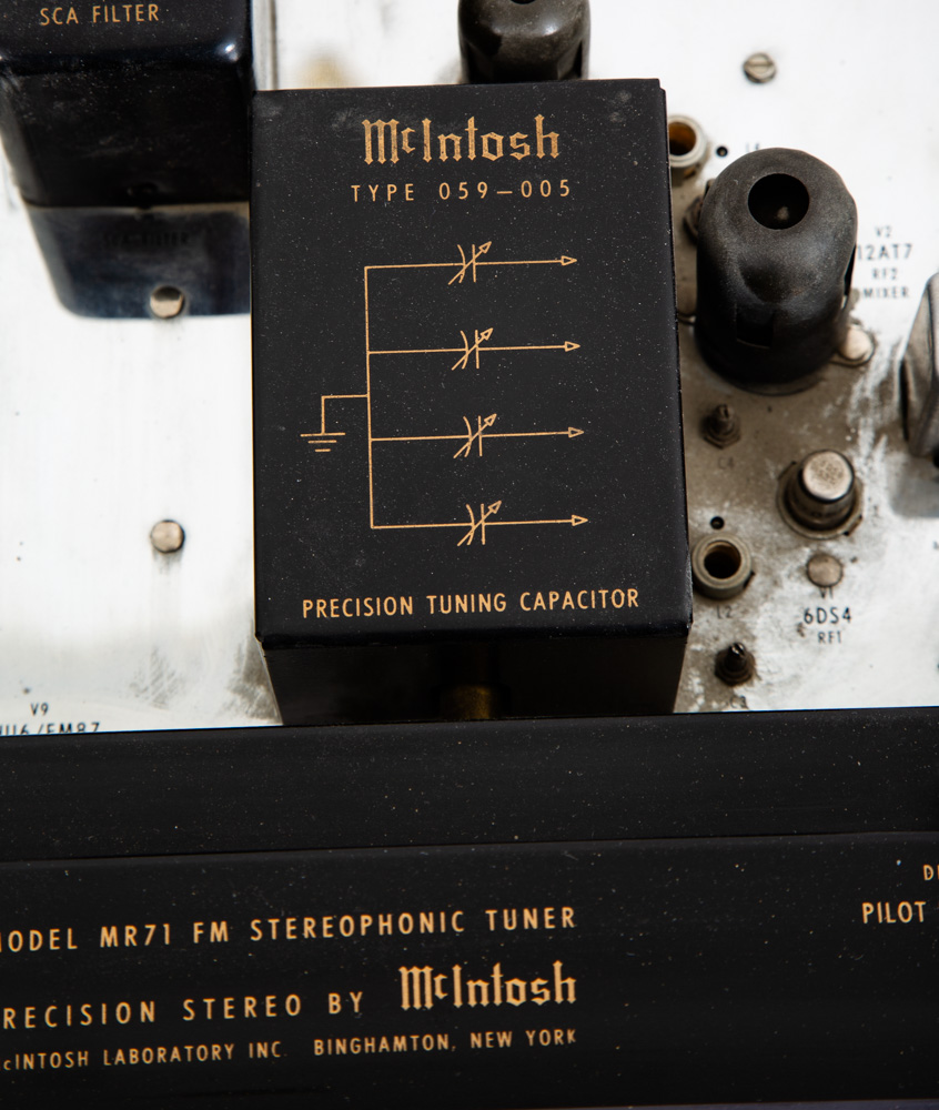 Mid Century Tuner McIntosh MR71 Manuals Stereo FM AM Tuner Serial #96B91 Hifi - Image 12
