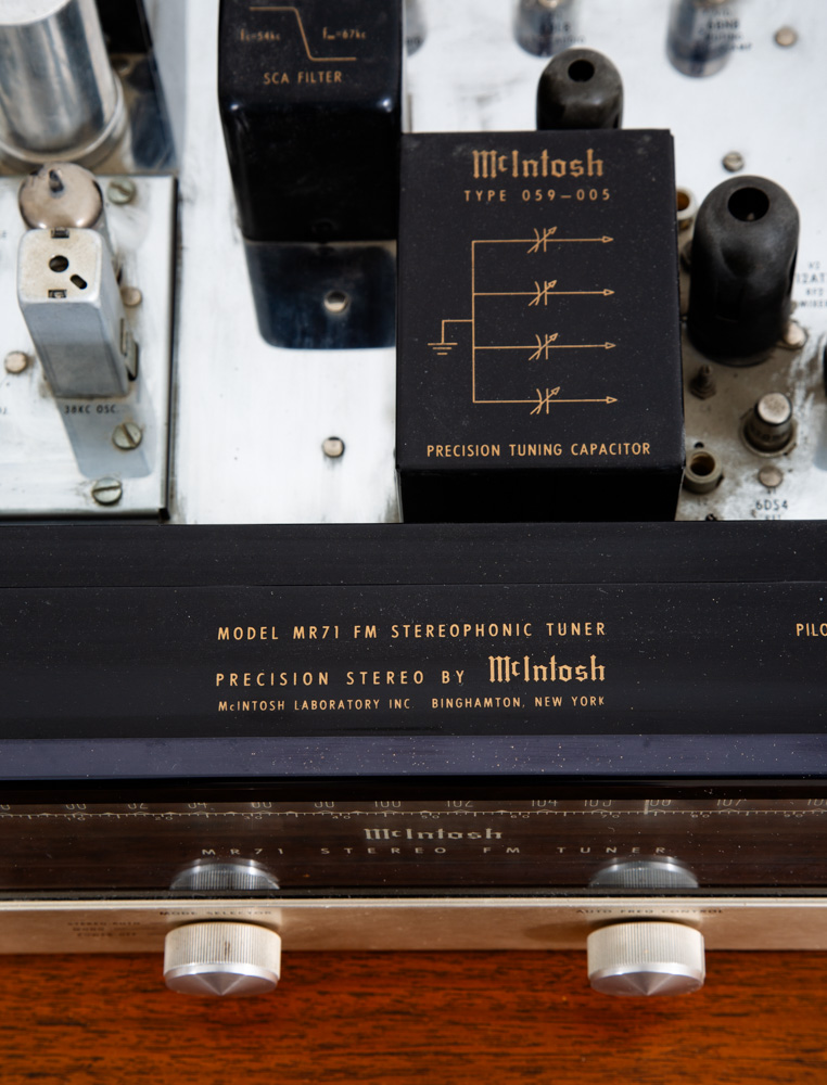 Mid Century Tuner McIntosh MR71 Manuals Stereo FM AM Tuner Serial #96B91 Hifi - Image 11