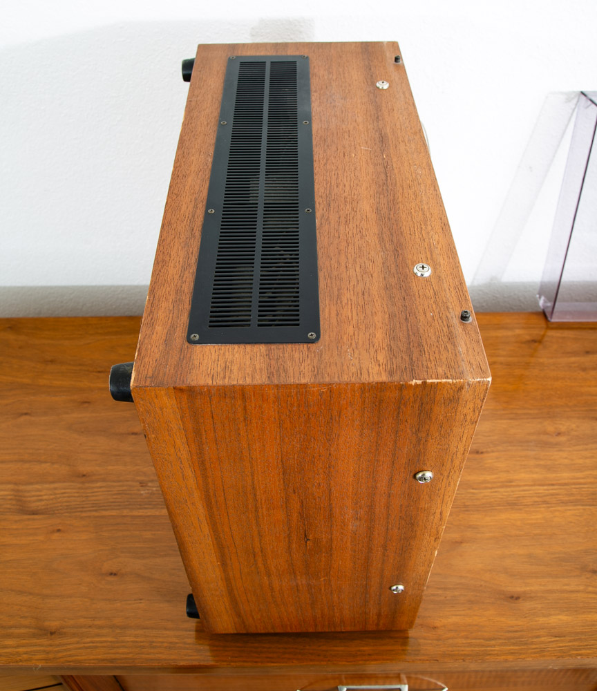 Vintage Reel to Reel Teac A-1500 W Walnut Case 4/2-track 2-channel Table Top Mcm - Image 6