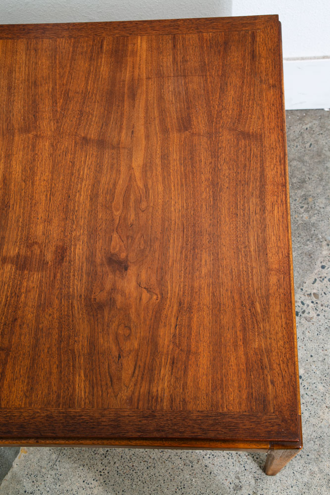 Mid Century Modern End Table Lane Side Walnut Vintage Square Mcm Style 997-06 - Image 10