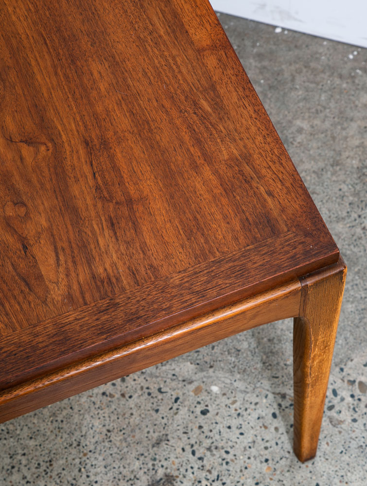 Mid Century Modern End Table Lane Side Walnut Vintage Square Mcm Style 997-06 - Image 7