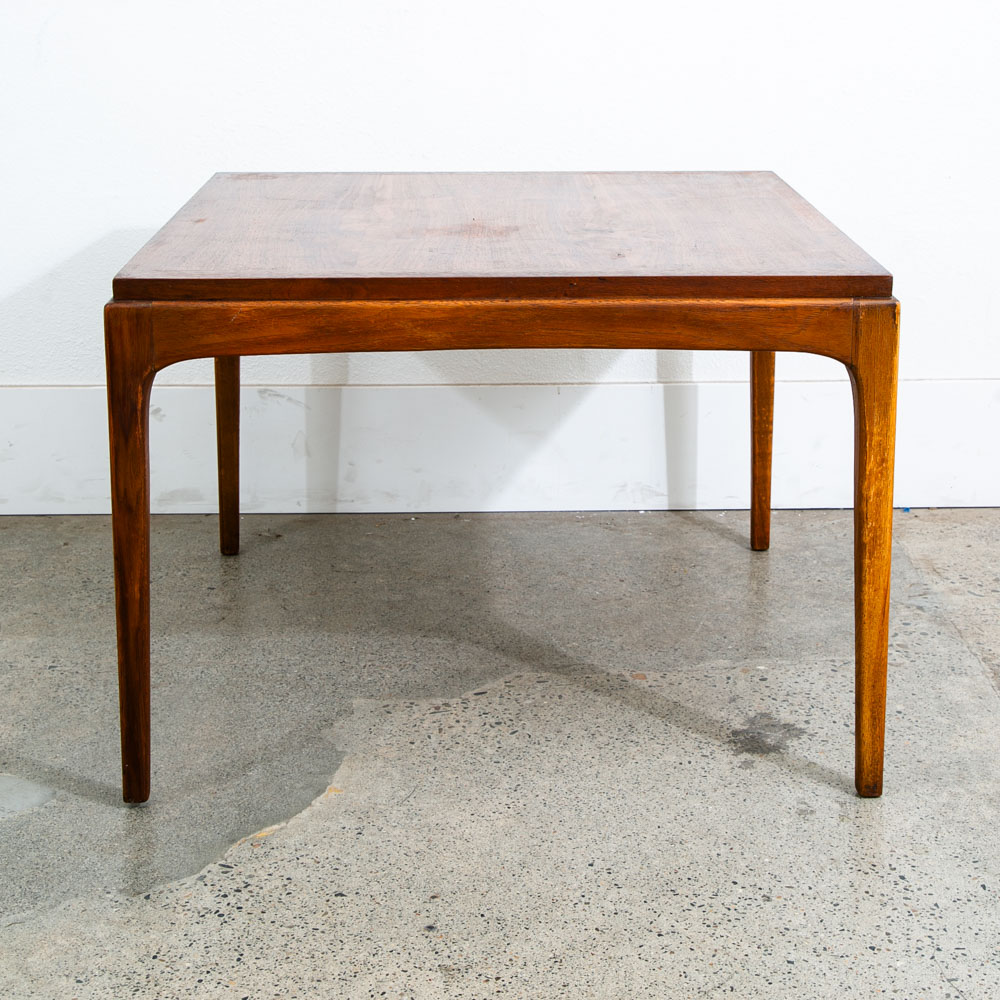 Mid Century Modern End Table Lane Side Walnut Vintage Square Mcm Style 997-06 - Image 3