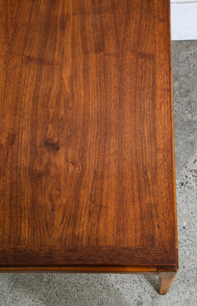 Mid Century Modern End Table Lane Side Walnut Vintage Square Mcm Style 997-06 - Image 9