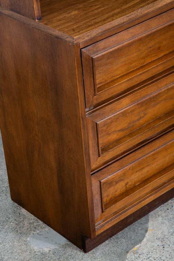 Mid Century Modern Chest of Drawers Cabinet Morris California Walnut Drawer 3 - Image 6