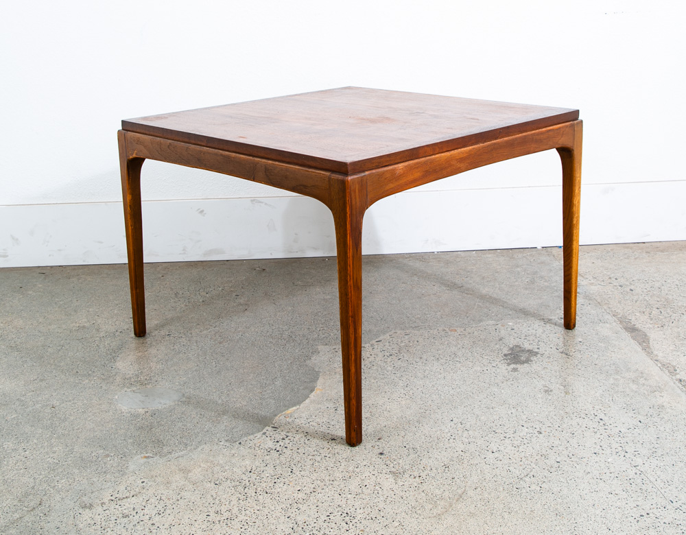 Mid Century Modern End Table Lane Side Walnut Vintage Square Mcm Style 997-06 - Image 4
