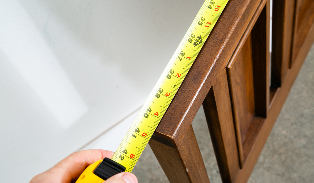 Mid Century Modern Headboard Twin Size Bed Frame Wood Compact Vintage Mcm - Image 6