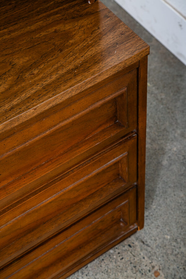 Mid Century Modern Chest of Drawers Cabinet Morris California Walnut Drawer 3 - Image 11