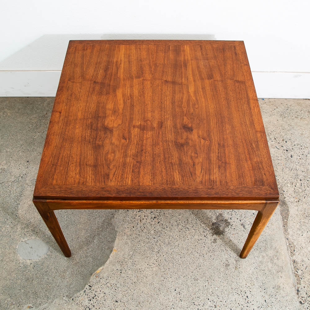 Mid Century Modern End Table Lane Side Walnut Vintage Square Mcm Style 997-06