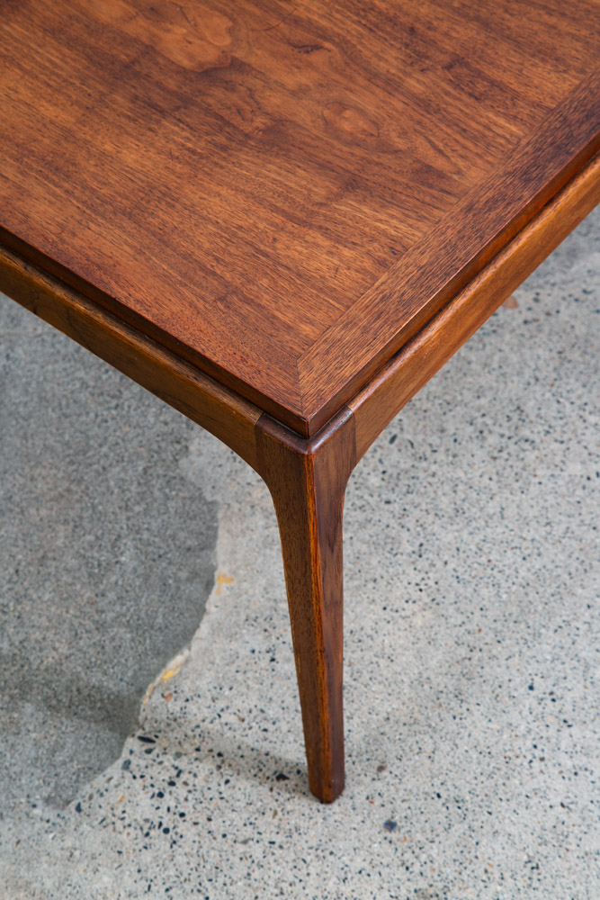 Mid Century Modern End Table Lane Side Walnut Vintage Square Mcm Style 997-06 - Image 6